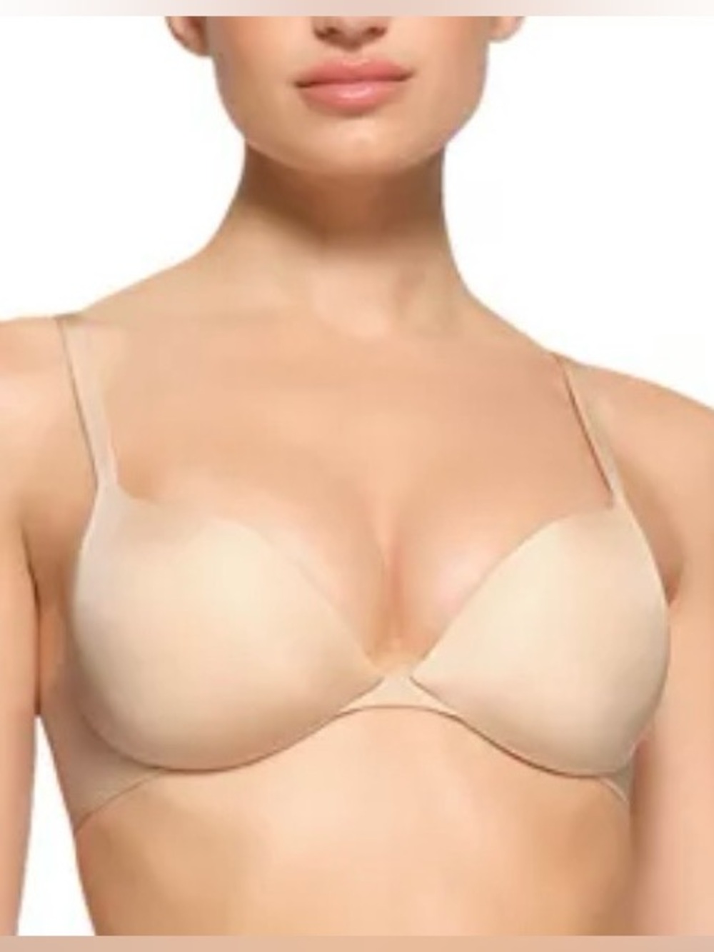 SKIMS Wireless Form Push-Up Plunge Bra